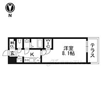 エスリード京都梅小路  ｜ 京都府京都市下京区梅小路高畑町（賃貸マンション1K・1階・26.10㎡） その2