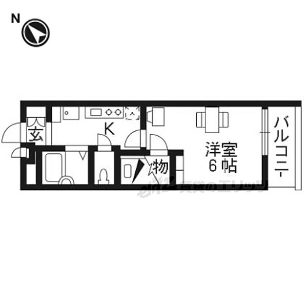 レオパレス華 212｜京都府京都市西京区牛ケ瀬新田泓町(賃貸アパート1K・2階・20.81㎡)の写真 その2