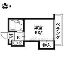 コーポマツモト 101 ｜ 京都府京都市右京区梅津西浦町（賃貸マンション1K・1階・17.00㎡） その2