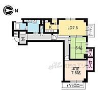 京都府京都市伏見区竹田中内畑町（賃貸マンション2LDK・4階・56.90㎡） その2