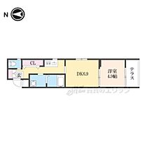 京都府京都市南区四ツ塚町（賃貸マンション1DK・1階・36.26㎡） その2