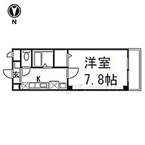 ジェルメ行伊 304 ｜ 京都府京都市中京区西ノ京銅駝町（賃貸マンション1K・3階・24.00㎡） その2