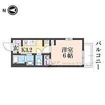 京都府京都市右京区西京極下沢町（賃貸アパート1R・2階・20.62㎡） その2