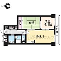 京都府京都市右京区太秦前ノ田町（賃貸マンション2LDK・6階・52.48㎡） その2