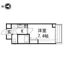 京都府京都市南区八条通大宮西入八条町（賃貸マンション1K・2階・21.97㎡） その2