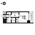 アスヴェル京都外大前4階5.2万円
