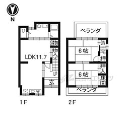 阪急京都本線 西院駅 バス10分 梅津段町下車 徒歩3分