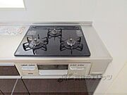 ガス3口コンロ