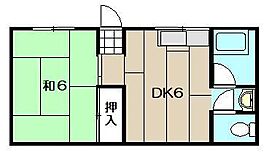 Casa.8 102 ｜ 福岡県北九州市八幡西区萩原1丁目（賃貸マンション1DK・1階・25.00㎡） その2