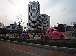 勝山公園　500m