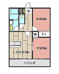 ヒルズリバーサイドＢ 1階