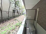 敷地内向きのバルコニー