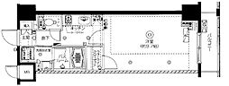 フェニックス新横濱クアトロ 1Kの間取図画像
