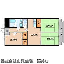 奈良県桜井市大字粟殿（賃貸マンション3LDK・5階・60.50㎡） その2