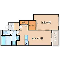 ベルソレイユI 106 ｜ 奈良県桜井市大字上之庄（賃貸アパート1LDK・1階・44.20㎡） その1