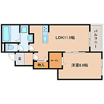 ベルソレイユI 101 ｜ 奈良県桜井市大字上之庄（賃貸アパート1LDK・1階・44.20㎡） その1