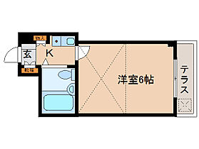 奈良県大和郡山市北郡山町（賃貸マンション1K・1階・14.50㎡） その2