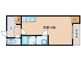 奈良県大和郡山市北西町（賃貸アパート1R・1階・31.89㎡） その2