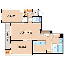 奈良県大和郡山市茶町（賃貸マンション2LDK・2階・62.92㎡） その2