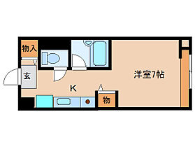 奈良県大和郡山市小泉町（賃貸マンション1K・2階・21.00㎡） その2