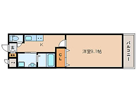 奈良県大和郡山市小泉町東3丁目（賃貸マンション1K・1階・31.02㎡） その2