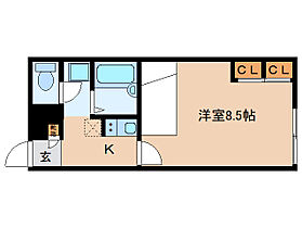 奈良県大和郡山市小泉町（賃貸アパート1K・2階・23.18㎡） その2