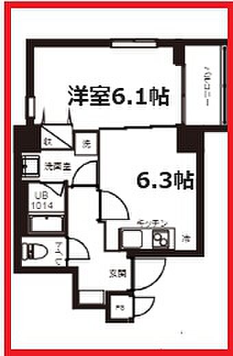 レピュア両国レジデンス 203｜東京都墨田区石原4丁目(賃貸マンション1DK・2階・31.16㎡)の写真 その2