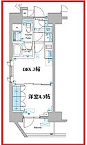 ブラウ東上野  ｜ 東京都台東区東上野6丁目（賃貸マンション1DK・7階・27.25㎡） その2