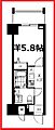 レジディア浅草吾妻橋8階12.1万円