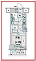 メインステージ千住中居町2階8.8万円