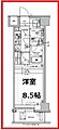 ルミードキューブ菊川プレミアム4階11.0万円