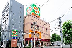 【スーパー】ライフ東尾久店まで868ｍ