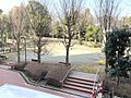 北側バルコニー...