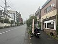 南西側前面道路...