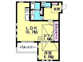 ＤＵＯ りつりん 201号室 ｜ 埼玉県本庄市小島南3丁目1-21（賃貸マンション1LDK・2階・65.00㎡） その2