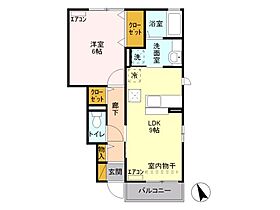 フォレスターナ 101号室 ｜ 埼玉県本庄市日の出2丁目1-25（賃貸アパート1LDK・1階・40.74㎡） その2