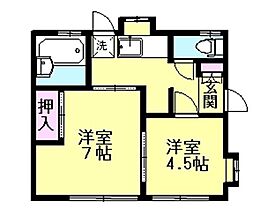 五十嵐戸建  2号室 ｜ 埼玉県本庄市寿2丁目13-27（賃貸一戸建2K・--・37.18㎡） その2