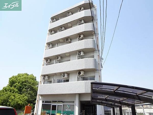 岡山県岡山市北区番町1丁目(賃貸マンション1K・2階・24.70㎡)の写真 その1