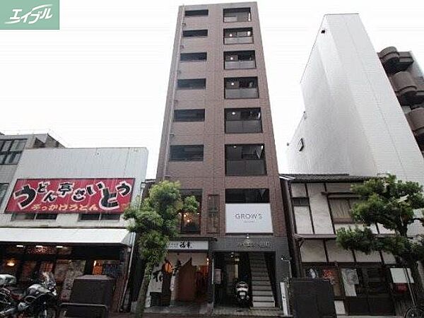 岡山県岡山市北区田町1丁目(賃貸マンション1K・4階・26.00㎡)の写真 その1