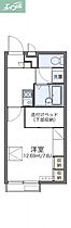 岡山県岡山市北区北方1丁目（賃貸アパート1K・2階・21.81㎡） その2