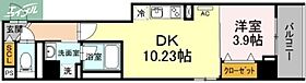 岡山県岡山市北区富田町1丁目（賃貸マンション1LDK・5階・37.91㎡） その2