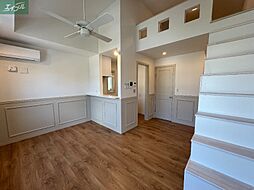 JR山陽本線 岡山駅 徒歩15分の賃貸アパート 2階ワンルームのリビング/ダイニング