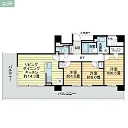 岡山電気軌道東山本線 西大寺町・岡山芸術創造劇場ハレノワ前駅 徒歩5分 11階/-