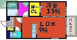 JR津山線 法界院駅 徒歩17分