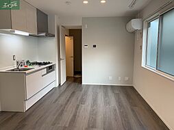 JR津山線 法界院駅 徒歩15分の賃貸アパート 1階1LDKのリビング/ダイニング