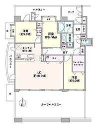 間取図画像 3LDK