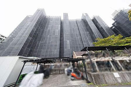 2026年1月より共用部分の大規模修繕工事中です。(外壁・防水工事)