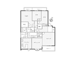 世田谷野毛レジデンス 3SLDKの間取図画像