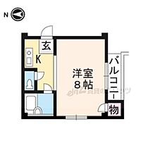 京都府京都市伏見区京町十丁目（賃貸マンション1K・1階・21.32㎡） その2