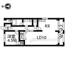 安井マンション 3-A ｜ 京都府向日市上植野町樋爪（賃貸マンション1LDK・3階・50.00㎡） その2